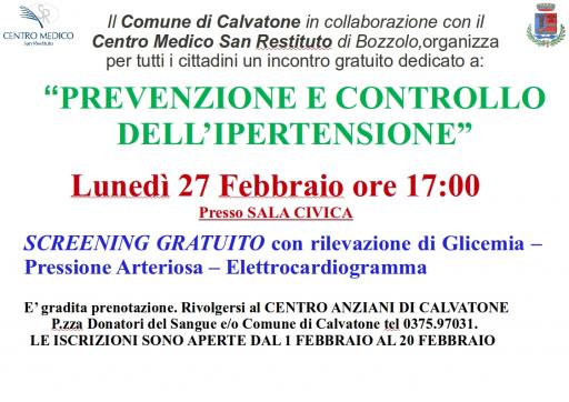 SLIDE IPERTENSIONE